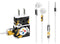 NFL Pittsburgh Steelers Tropical Print Phone Charger Skin